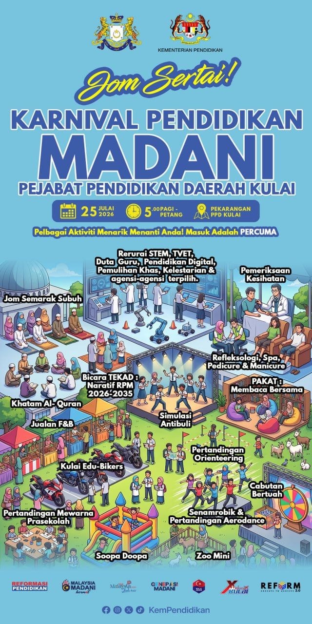 KARNIVAL PENDIDIKAN MADANI PPD KULAI 2026