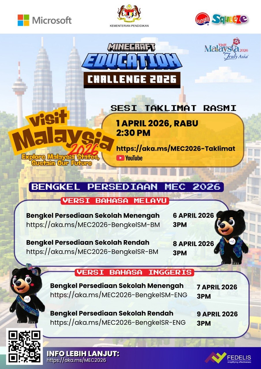 PERTANDINGAN MINECRAFT PERINGKAT KEBANGSAAN 2026